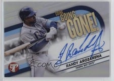 2023 Topps Pristine Going, Going Gone Autographs Randy Arozarena #GA-RA card