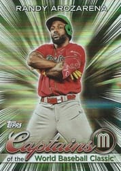 2023 Topps World Baseball Classic Captains of the Classic Randy Arozarena #CC-15 card