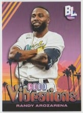2024 Topps Big League Good Vibrations Randy Arozarena #GV-40 card