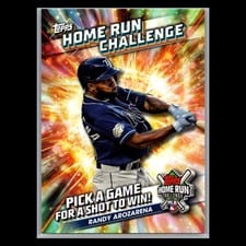 2024 Topps Home Run Challenge (Series 1) Randy Arozarena #HRC-25 card