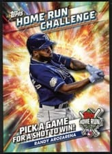 2024 Topps Home Run Challenge (Series 2) Randy Arozarena #HRC-25 card