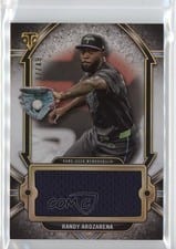 2024 Topps Triple Threads Single Jumbo Relics Randy Arozarena #SJR-RAR card