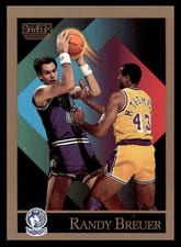 1990-91 SkyBox Base Set Randy Breuer #167 card