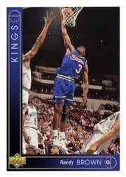1993-94 Upper Deck Base Set Randy Brown #114 card