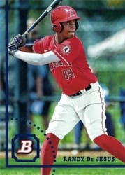 2022 Bowman Heritage Prospects Randy De Jesus #BHP-11 card