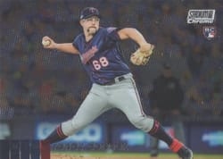 2020 Stadium Club Chrome Base Set Randy Dobnak #336 card