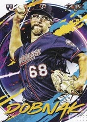 2020 Topps Fire Base Set Randy Dobnak #79 card