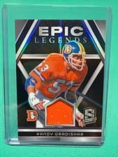 2024 Panini Spectra Epic Legends Materials Randy Gradishar #ELM-RGR card