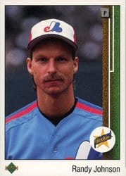 1989 Upper Deck Base Set Randy Johnson #25 card