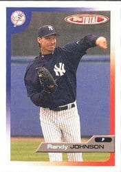 2005 Topps Total Base Set Randy Johnson #50 card