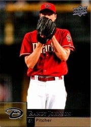 2009 Upper Deck Base Set Randy Johnson #1 card