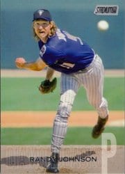 2018 Stadium Club Base Set Randy Johnson #262 card