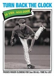 2018 Topps Archives Base Set Randy Johnson #312 card