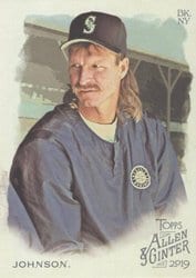 2019 Topps Allen & Ginter Base Set Randy Johnson #400 card