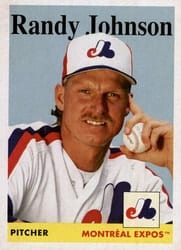 2019 Topps Archives Base Set Randy Johnson #87 card