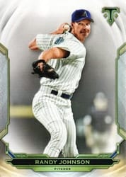 2019 Topps Triple Threads Base Set Randy Johnson #5 card