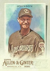 2020 Topps Allen & Ginter Base Set Randy Johnson #2 card