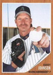 2021 Topps Archives Base Set Randy Johnson #63 card