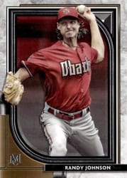 2021 Topps Museum Collection Base Set Randy Johnson #83 card
