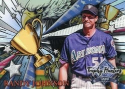 2022 Stadium Club Chrome Trophy Hunters Randy Johnson #RL-29 card