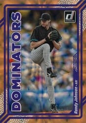 2023 Donruss Dominators Randy Johnson #D11 card