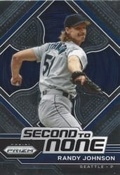 2023 Panini Prizm Second to None Randy Johnson #SN8 card