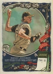 2023 Topps Allen & Ginter Spotless Spans Randy Johnson #SS-26 card