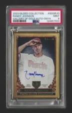 2023 Topps Gilded Collection Gallery of Gold Autographs Randy Johnson #GOG-RJO card