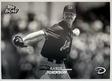 2024 Topps Black & White Base Set Randy Johnson #14 card