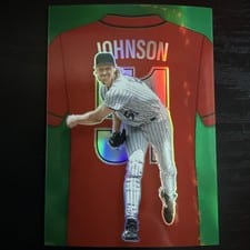2025 Panini Crusade Numbers Randy Johnson #1 card