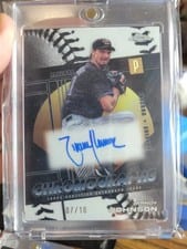 2025 Topps Chrome Chromographs Autographs Randy Johnson #CHR-RJ card
