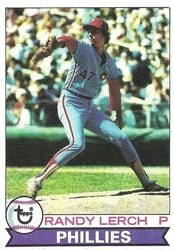 1979 Topps Base Set Randy Lerch #52 card