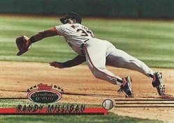 1993 Stadium Club Base Set Randy Milligan #158 card