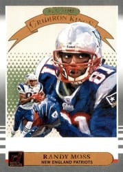2019 Donruss All-Time Gridiron Kings Randy Moss #AGK-13 card