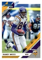 2019 Donruss Base Set Randy Moss #161 card