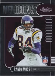 2019 Panini Absolute NFL Icons Randy Moss #6 card