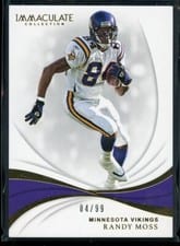 2019 Panini Immaculate Collection Randy Moss #59 card