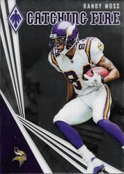 2019 Panini Phoenix Catching Fire Randy Moss #29 card