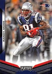 2019 Panini Playoff Base Set Randy Moss #6 card