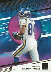 2020 Donruss Retro Series Randy Moss #RS-RM card