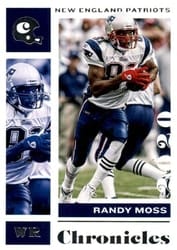 2020 Panini Chronicles Base Set Randy Moss #65 card