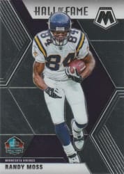2020 Panini Mosaic Base Set Randy Moss #283 card