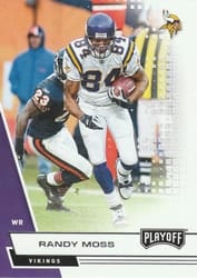 2020 Panini Playoff Base Set Randy Moss #157 card