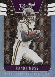 2020 Panini Prestige Old School Randy Moss #OS-RM card