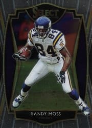 2020 Panini Select Base Set Randy Moss #112 card