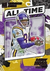 2021 Donruss All-Time Gridiron Kings Randy Moss #AT-1 card