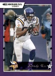 2021 Donruss Retro 2001 Randy Moss #01-10 card