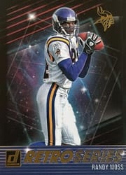 2021 Donruss Retro Series Randy Moss #RS14 card