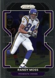2021 Panini Prizm Base Set Randy Moss #133 card