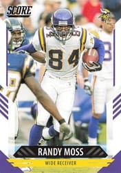 2021 Score Base Set Randy Moss #151 card